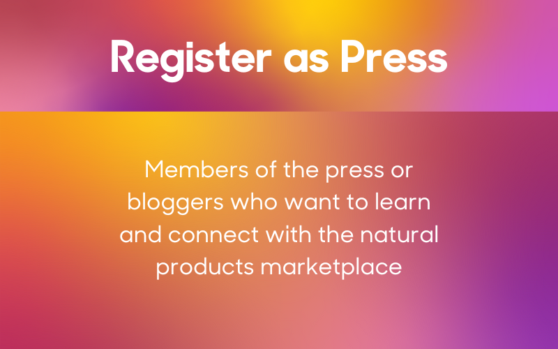 Register as Press